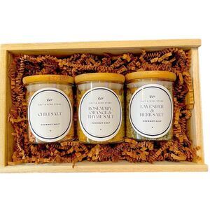 Salt & Wine Shop Gourmet Cooking Salts!
